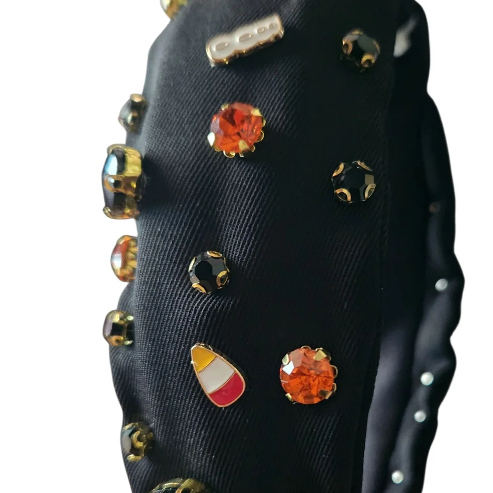 Piper K Rhinestone Embellished Halloween Theme Headband